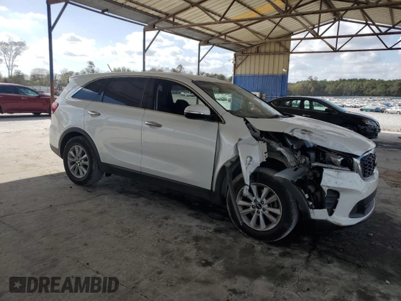 2020 Kia Sorento LX V6 with VIN 5XYPG4A57LG668484, listed as a Copart auction lot 78579554 with 109,902 mi miles and Salvage Title. Bid and sale history available at carsss.com. Image 4.