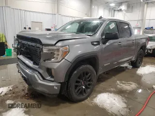 2021 GMC Sierra 1500 Elevation z VIN 3GTU9CET8MG164643, wystawiony jako Copart lot #45698825 z przebiegiem 95 490 mil mil oraz Nie do naprawy • Non repairable. Historia ofert i sprzedaży dostępna na DreamBid. Obrazek 1.