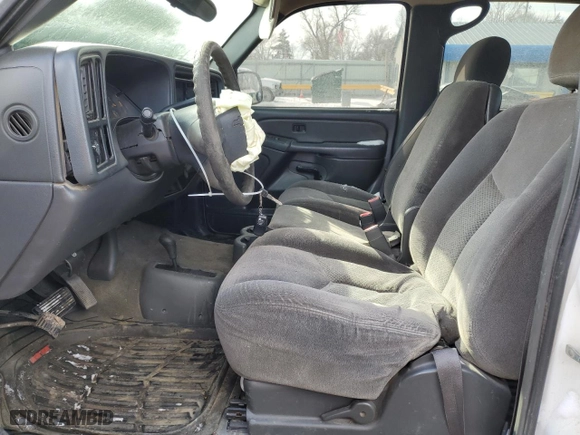 2006 Chevrolet Silverado 1500 LS with VIN 2GCEK13V961314935, listed as a Copart auction lot 48843765 with 0 mi miles and Salvage Title. Bid and sale history available at carsss.com. Image 7.