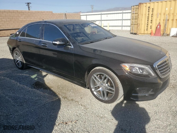 2016 Mercedes-Benz S-Class S 550 with VIN WDDUG8FB0GA230362, listed as a Copart auction lot 87505635 with 68,548 mi miles and Salvage Title. Bid and sale history available at carsss.com. Image 4.