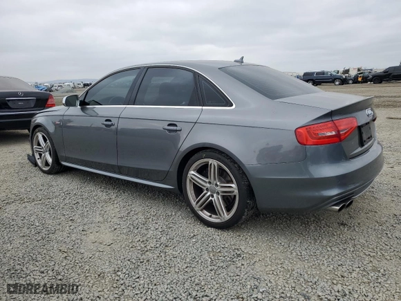 2016 Audi S4 Premium Plus with VIN WAUDGAFLXGA002067, listed as a Copart auction lot 44027515 with 63,951 mi miles and Salvage Title. Bid and sale history available at carsss.com. Image 2.