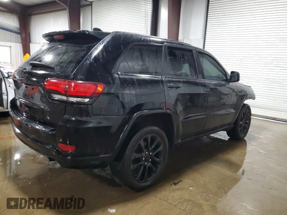 2018 Jeep Grand Cherokee Laredo E with VIN 1C4RJFAG9JC390597, listed as a Copart auction lot 61178955 with 78,363 mi miles and Salvage title. Bid and sale history available at DreamBid. Image 3.