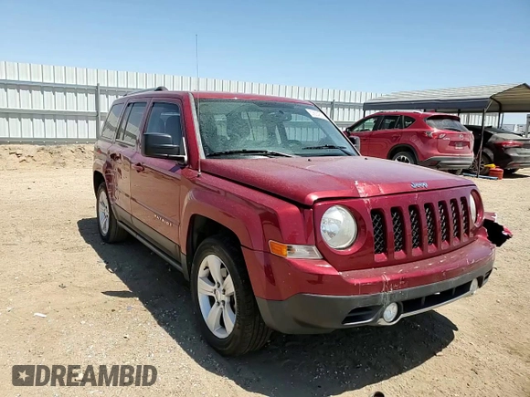 2014 Jeep Patriot Limited with VIN 1C4NJPCB6ED645325, listed as a Copart auction lot 59924305 with 69,705 mi miles and Salvage title. Bid and sale history available at DreamBid. Image 14.
