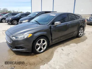 2016 Ford Fusion SE with VIN 3FA6P0HDXGR256837, listed as a Copart auction lot 53951705 with 158,458 mi miles and Salvage Title. Bid and sale history available at DreamBid. Image 1.