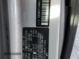 2021 Kia Sedona LX with VIN KNDMB5C14M6671364, listed as a Copart auction lot 48707495 with 58,661 mi miles and Salvage Title. Bid and sale history available at carsss.com. Image 13.