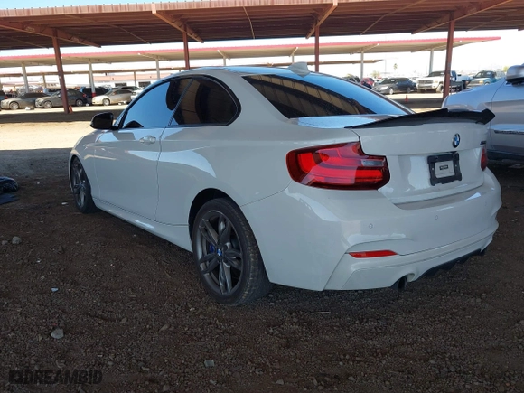 2017 BMW 2 Series M240i with VIN WBA2G1C39HV639568, listed as a IAAI auction lot 41888789 with 65,998 mi miles. Bid and sale history available at carsss.com. Image 3.