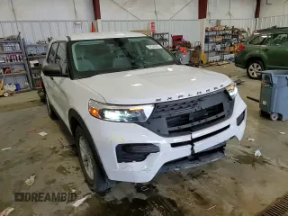 2022 Ford Explorer with VIN 1FMSK7BH8NGA18125, listed as a Copart auction lot 52242975 with 35,127 mi miles and Salvage title. Bid and sale history available at DreamBid. Image 11.