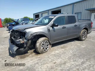 2024 Ford Maverick XLT with VIN 3FTTW8H38RRA43958, listed as a Copart auction lot 59193415 with 24,487 mi miles and Salvage title. Bid and sale history available at DreamBid. Image 1.