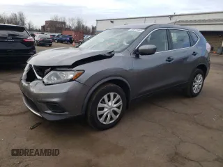 2016 Nissan Rogue S with VIN JN8AT2MVXGW134720, listed as a Copart auction lot 50911655 with 146,286 mi miles and Salvage Title. Bid and sale history available at carsss.com. Image 1.