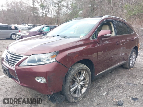 2015 Lexus RX 450h with VIN 2T2BC1BA0FC009674, listed as a IAAI auction lot 41847934 with 99,100 mi miles and . Bid and sale history available at DreamBid. Image 2.