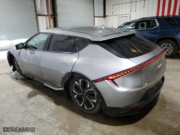 2023 Kia EV6 Wind with VIN KNDC34LA0P5612356, listed as a Copart auction lot 70923244 with 26,167 mi miles and Salvage Title. Bid and sale history available at carsss.com. Image 2.