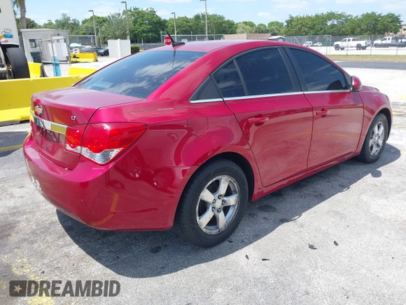 2012 Chevrolet Cruze 1LT with VIN 1G1PF5SC3C7403198, listed as a IAAI auction lot 42167856 with 103,245 mi miles and . Bid and sale history available at DreamBid. Image 4.