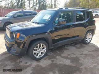 2018 Jeep Renegade Latitude with VIN ZACCJABB8JPH49994, listed as a IAAI auction lot 40728670 with 99,111 mi miles. Bid and sale history available at carsss.com. Image 17.