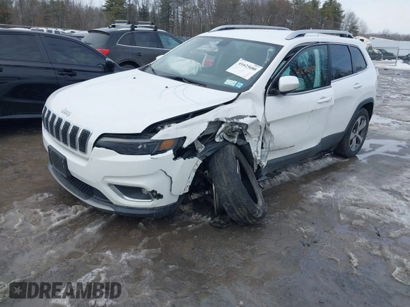 2019 Jeep Cherokee Limited with VIN 1C4PJMDX3KD441353, listed as a IAAI auction lot 41623680 with 70,104 mi miles and . Bid and sale history available at DreamBid. Image 2.