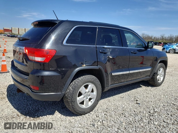 2012 Jeep Grand Cherokee Laredo with VIN 1C4RJFAG3CC347280, listed as a Copart auction lot 51984805 with 126,530 mi miles and Salvage Title. Bid and sale history available at carsss.com. Image 3.