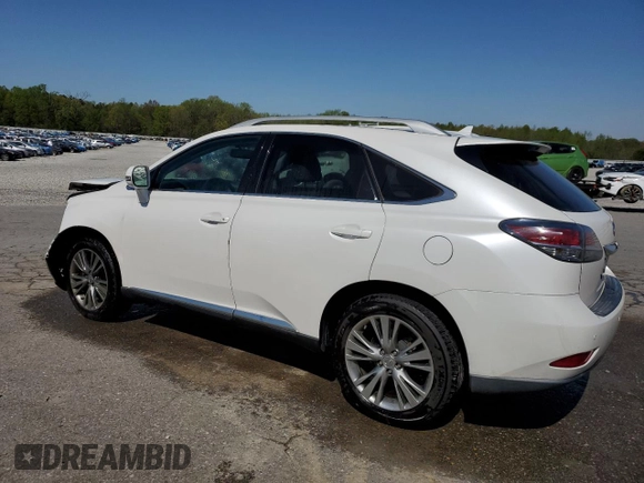 2013 Lexus RX 350 with VIN 2T2ZK1BA5DC128352, listed as a Copart auction lot 52301845 with 123,141 mi miles and Salvage Title. Bid and sale history available at DreamBid. Image 2.