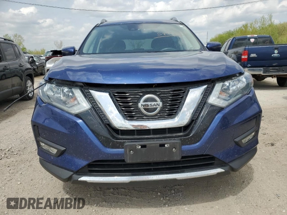 2018 Nissan Rogue SV with VIN 5N1AT2MV9JC734435, listed as a Copart auction lot 54793815 with 227,028 mi miles and Clean Title. Bid and sale history available at carsss.com. Image 5.
