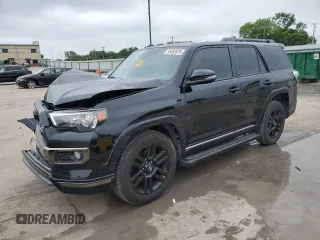 2020 Toyota 4Runner SR5 with VIN JTEBU5JR6L5741182, listed as a Copart auction lot 55482075 with 86,294 mi miles and Salvage title. Bid and sale history available at DreamBid. Image 1.