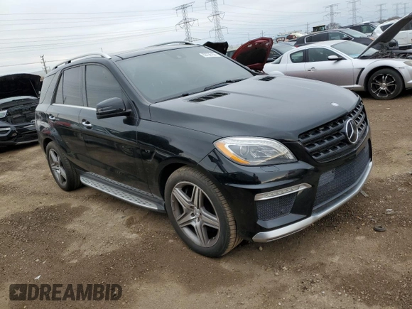 2013 Mercedes-Benz M with VIN 4JGDA7EB3DA213490, listed as a Copart auction lot 53736155 with 124,475 mi miles and Clean Title. Bid and sale history available at carsss.com. Image 4.