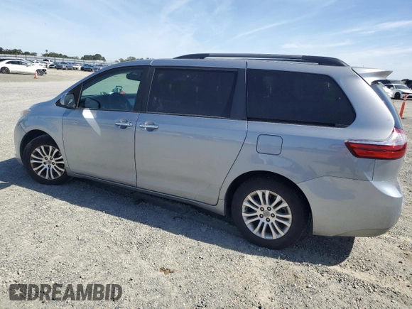 2017 Toyota Sienna XLE Auto Access Seat with VIN 5TDYZ3DC8HS814856, listed as a Copart auction lot 57128545 with 145,490 mi miles and Salvage title. Bid and sale history available at DreamBid. Image 2.