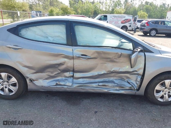 2016 Hyundai Elantra SE with VIN KMHDH4AE6GU482208, listed as a IAAI auction lot 41941480 with 47,255 mi miles. Bid and sale history available at carsss.com. Image 6.