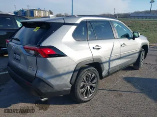 2024 Toyota RAV4 Hybrid XLE Premium with VIN 2T3B6RFVXRW081645, listed as a IAAI auction lot 40998595 with 574 mi miles. Bid and sale history available at carsss.com. Image 4.