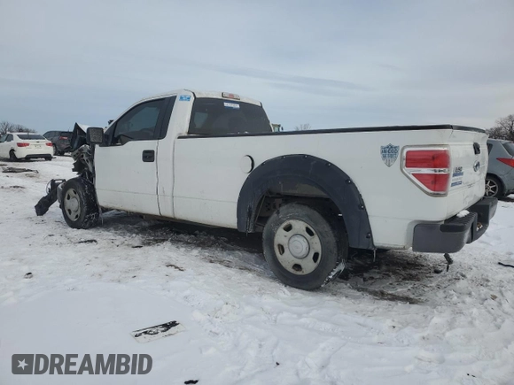 2009 Ford F-150 XL with VIN 1FTRF12839KA68485, listed as a Copart auction lot 44805525 with 213,318 mi miles and Salvage Title. Bid and sale history available at carsss.com. Image 2.
