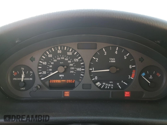 1997 BMW 3 Series 318i with VIN WBACC9327VEE58764, listed as a Copart auction lot 77671674 with 228,996 mi miles and Clean Title. Bid and sale history available at carsss.com. Image 9.