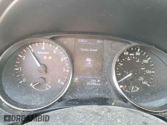 2018 Nissan Rogue S with VIN JN8AT2MT7JW470072, listed as a Copart auction lot 79257884 with 85,298 mi miles and Salvage Title. Bid and sale history available at DreamBid. Image 9.