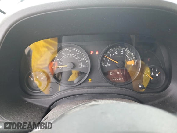 2017 Jeep Patriot High Altitude with VIN 1C4NJRFB5HD107873, listed as a Copart auction lot 61496695 with 106,391 mi miles and Salvage title. Bid and sale history available at DreamBid. Image 9.