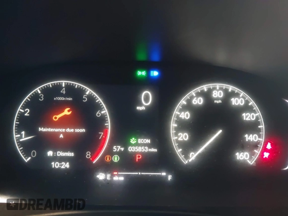 2024 Honda Civic Sport с VIN 2HGFE2F51RH506313, выставлен на аукционе IAAI как лот 41991285 с пробегом 35 853 миль миль и . История ставок и продаж доступна на DreamBid. Изображение 7.