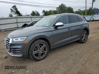 2018 Audi SQ5 Premium Plus with VIN WA1A4AFY6J2199079, listed as a Copart auction lot 65647133 with 84,867 mi miles. Bid and sale history available at carsss.com. Image 1.