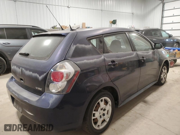 2009 Pontiac Vibe w/1SB with VIN 5Y2SP67029Z427458, listed as a Copart auction lot 82408144 with 146,450 mi miles and Clean Title. Bid and sale history available at carsss.com. Image 3.