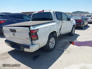 2022 Nissan Frontier SV with VIN 1N6ED1EJ8NN650378, listed as a IAAI auction lot 39310357 with 45,898 mi miles. Bid and sale history available at carsss.com. Image 4.