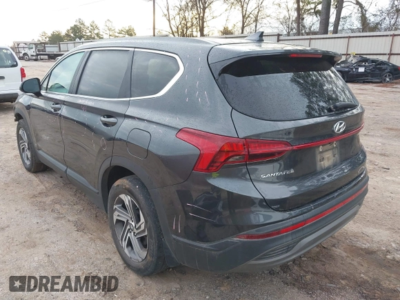 2023 Hyundai Santa Fe SE with VIN 5NMS14AJXPH575091, listed as a IAAI auction lot 41339586 with 45,971 mi miles. Bid and sale history available at carsss.com. Image 3.