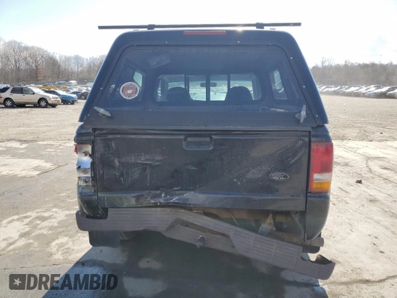 1997 Ford Ranger XLT with VIN 1FTCR10A7VPB26744, listed as a Copart auction lot 50312275 with 196,654 mi miles and Salvage Title. Bid and sale history available at DreamBid. Image 6.