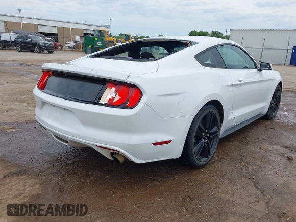 2017 Ford Mustang EcoBoost with VIN 1FA6P8TH5H5219983, listed as a IAAI auction lot 42161797 with 100,423 mi miles and . Bid and sale history available at DreamBid. Image 4.