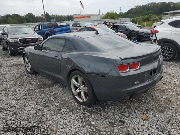 2011 Chevrolet Camaro 1SS with VIN 2G1FJ1EJ5B9168278, listed as a Copart auction lot 74373454 with 249,798 mi miles and Salvage Title. Bid and sale history available at carsss.com. Image 2.