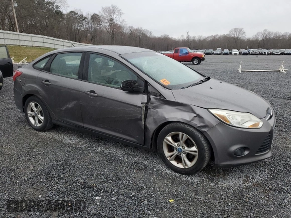 2013 Ford Focus SE with VIN 1FADP3F27DL180787, listed as a Copart auction lot 48480805 with 90,749 mi miles and Salvage Title. Bid and sale history available at carsss.com. Image 4.