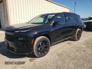 2024 Chevrolet Traverse AWD RS with VIN 1GNEVLKS8RJ224526, listed as a Copart auction lot 87506615 with 814 mi miles and Salvage Title. Bid and sale history available at carsss.com. Image 1.