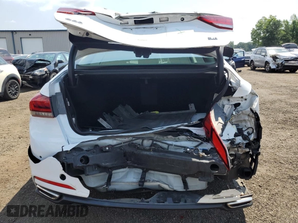 2017 Genesis G80 3.8L with VIN KMHGN4JE6HU180487, listed as a Copart auction lot 61892375 with 150,397 mi miles and Salvage title. Bid and sale history available at DreamBid. Image 6.