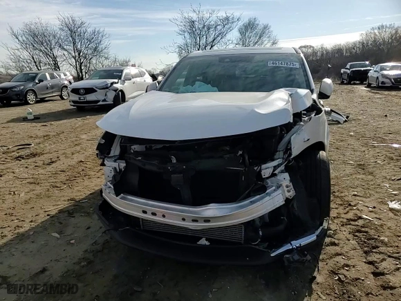 2020 Acura RDX w/Advance Pkg with VIN 5J8TC2H76LL019710, listed as a Copart auction lot 46147875 with 34,190 mi miles and Salvage Title. Bid and sale history available at carsss.com. Image 11.