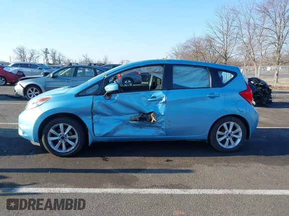 2015 Nissan Note SV with VIN 3N1CE2CP7FL375420, listed as a IAAI auction lot 41648943 with 84,974 mi miles and . Bid and sale history available at DreamBid. Image 14.