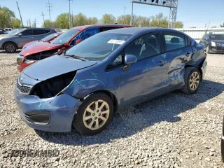 2016 Kia Rio LX with VIN KNADM4A30G6642969, listed as a Copart auction lot 54170695 with 85,925 mi miles and Salvage Title. Bid and sale history available at carsss.com. Image 1.