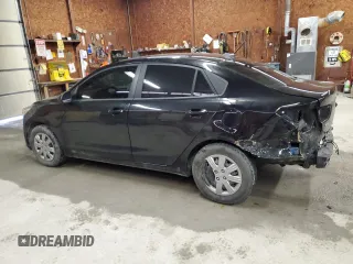 2021 Kia Rio LX with VIN 3KPA24AD3ME383002, listed as a Copart auction lot 51112755 with 55,622 mi miles and Salvage Title. Bid and sale history available at carsss.com. Image 2.