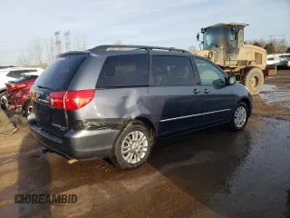 2009 Toyota Sienna XLE with VIN 5TDBK22C69S026392, listed as a Copart auction lot 48353085 with 181,630 mi miles and Salvage Title. Bid and sale history available at carsss.com. Image 3.