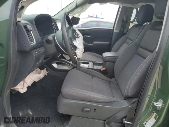 2022 Nissan Frontier SV with VIN 1N6ED1EK3NN654556, listed as a Copart auction lot 56589825 with 42,615 mi miles and Salvage title. Bid and sale history available at DreamBid. Image 7.