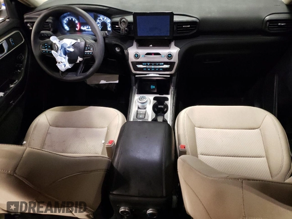 2023 Ford Explorer with VIN 1FMSK8BH3PGA18056, listed as a Copart auction lot 82398254 with 35,237 mi miles and Salvage title. Bid and sale history available at DreamBid. Image 8.