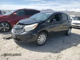 2014 Nissan Note S with VIN 3N1CE2CP6EL360079, listed as a Copart auction lot 50727085 with Not Provided miles and Salvage Title. Bid and sale history available at DreamBid. Image 1.