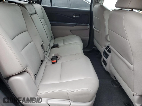 2017 Honda Pilot EX-L with VIN 5FNYF6H5XHB049465, listed as a Copart auction lot 49375195 with 59,802 mi miles and Salvage Title. Bid and sale history available at DreamBid. Image 12.